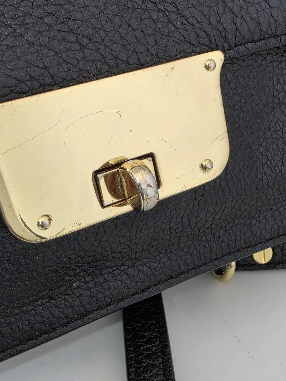 Milly Black Astor Crossbody Bag Leather